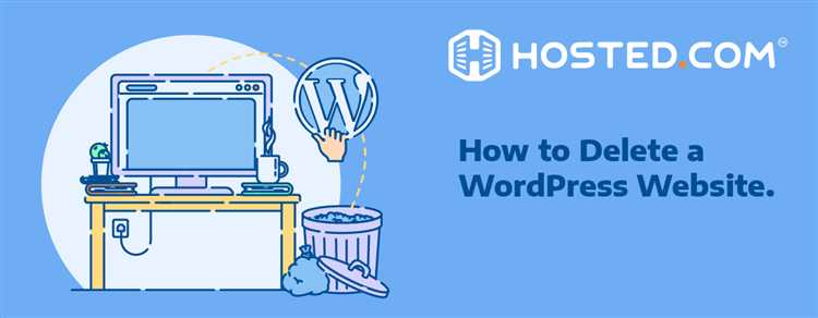 Удаление сайта на WordPress.com через настройки аккаунта
