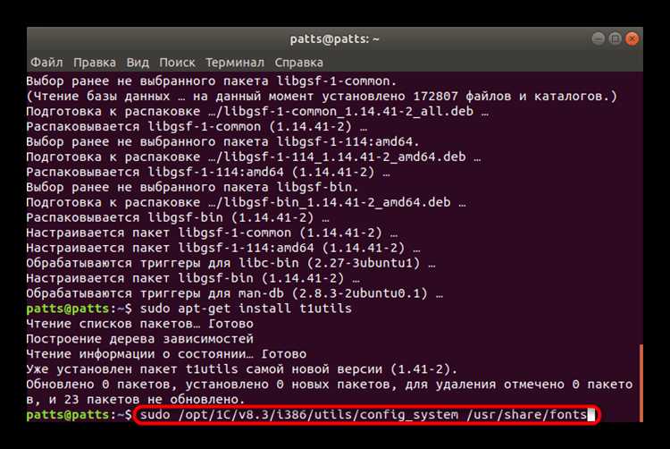 Решение распространенных ошибок при установке 1С на Linux