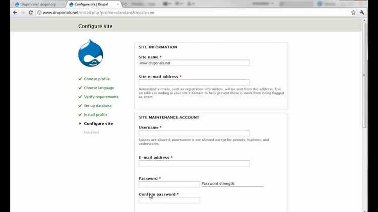 Как проверить работоспособность Drupal 7 после установки