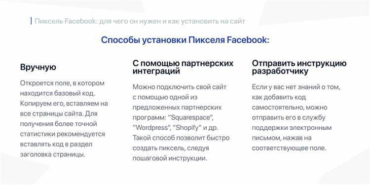 Как создать пиксель Facebook в личном кабинете