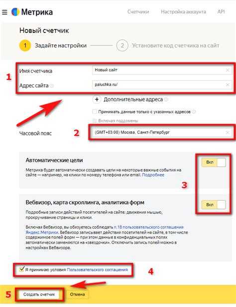 Выбор подходящего счетчика в зависимости от целей отслеживания
