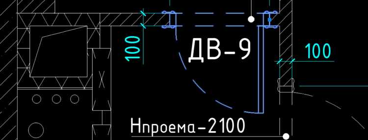 Применение разрывных линий в различных масштабах