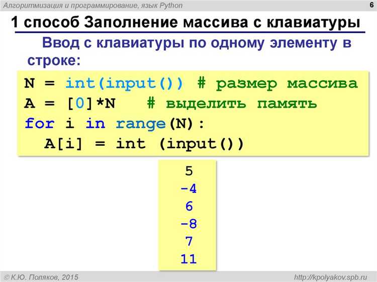 Как в java ввести массив с клавиатуры