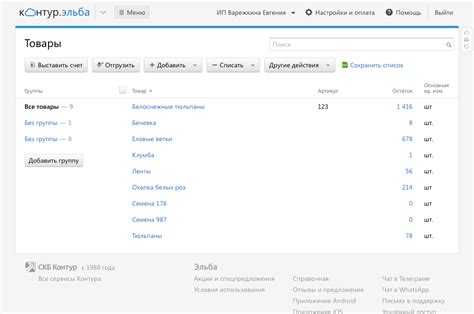 Выбор правильного формата отчета для Контур Эльба