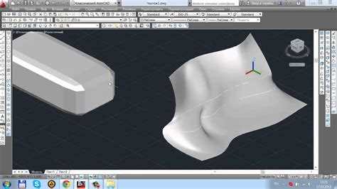 Как включить 3d моделирование в autocad 2020