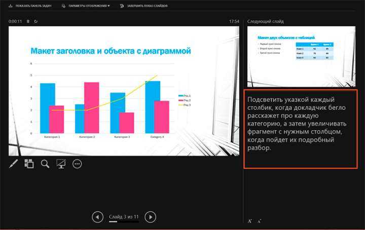 Как включить указку в powerpoint