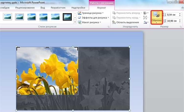 Как вставить картинку в фигуру в powerpoint