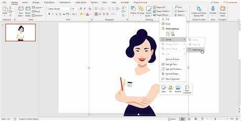 Открытие презентации в PowerPoint для вставки