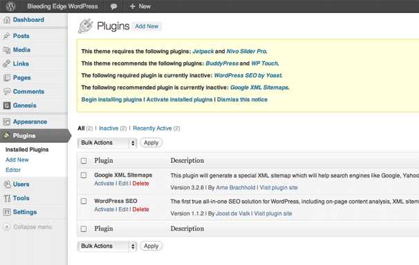 Установка плагина WordPress Importer и работа с ним