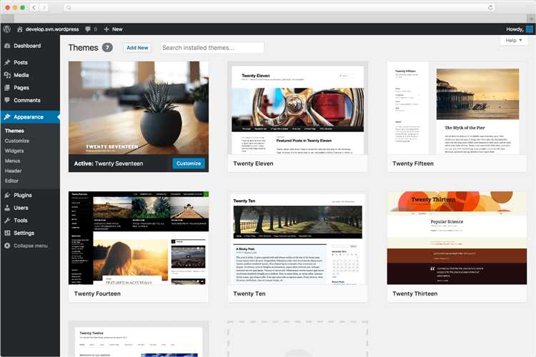 Где найти и выбрать тему для WordPress