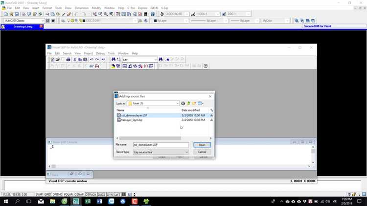 Как загрузить vlx в autocad