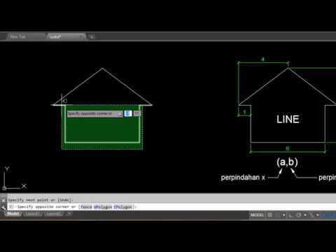 Как замкнуть полилинию в автокаде