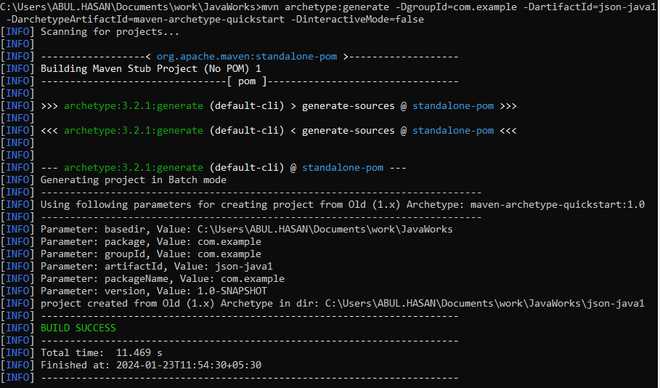 Проверка корректности данных в JSON файле после записи