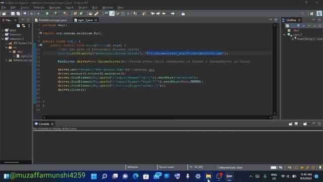 Конфигурация среды разработки для работы с Selenium