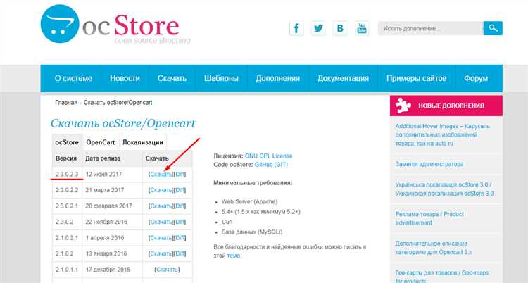 Откуда скачивать opencart форум