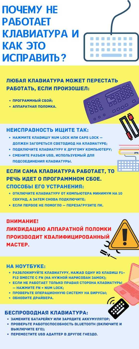 Не работает клавиатура в 1С: что делать