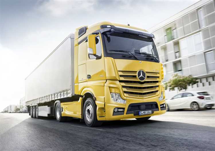 Средняя стоимость новых моделей Mercedes Actros в базовой комплектации