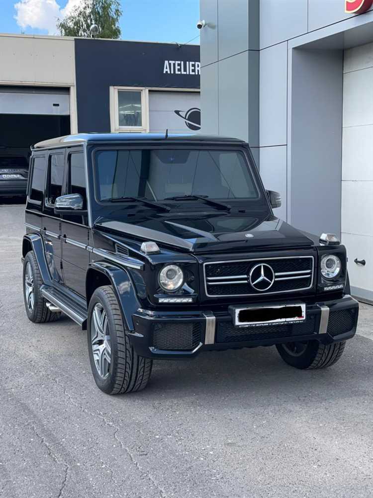 Разница в цене между комплектациями Mercedes Benz G 63 2025 года