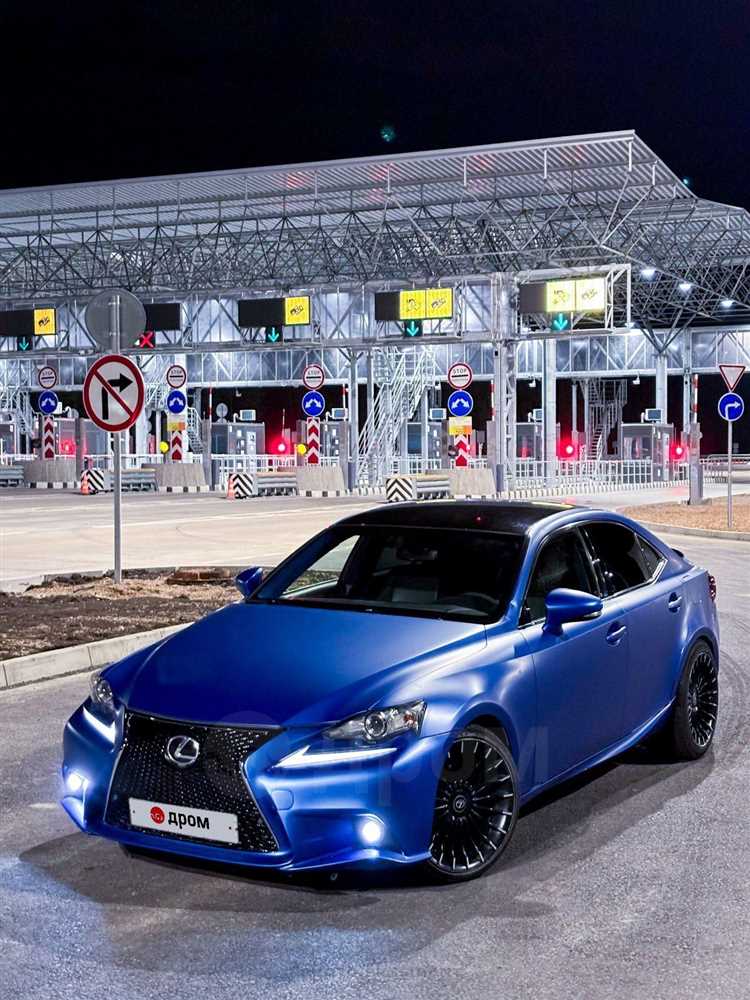 Средняя стоимость Lexus IS 250 у официальных дилеров в регионах