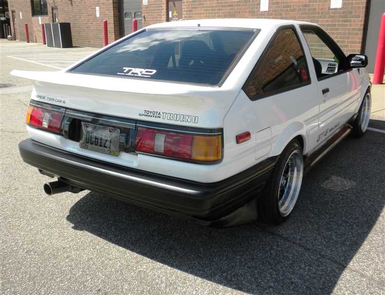 Сколько стоит Toyota AE86 с различными типами кузова в 2025?