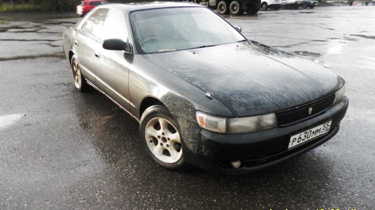 Разница в цене для различных комплектаций Toyota Chaser