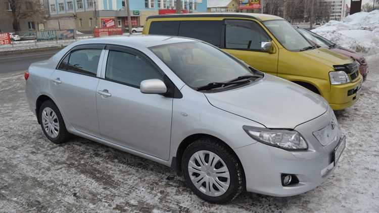 Как пробег влияет на стоимость Toyota Corolla 2008 года