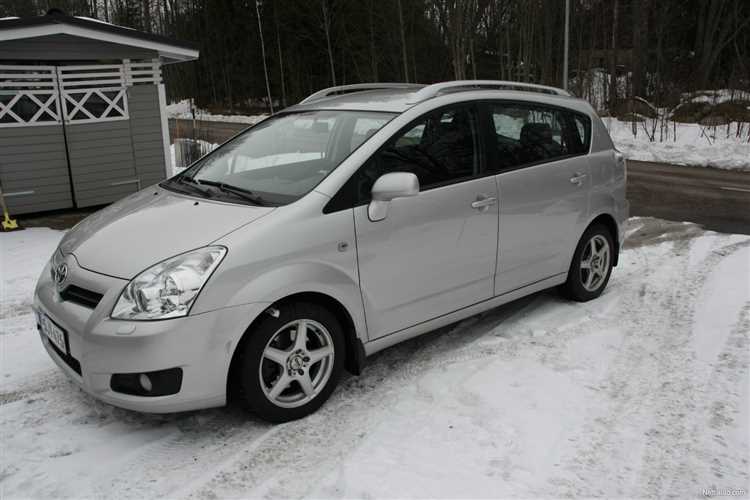 Влияние пробега на стоимость Toyota Corolla Verso в Японии