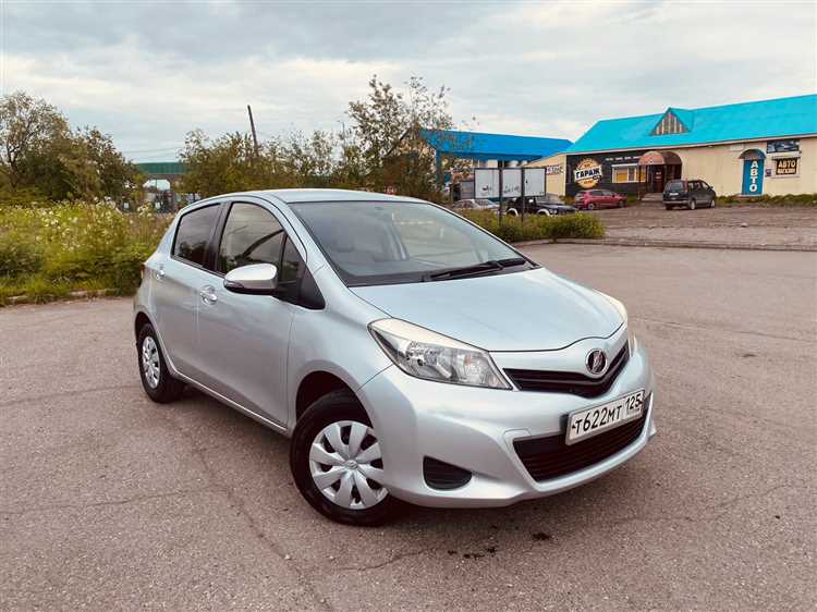 Сравнение цен на Toyota Vitz в разных регионах России