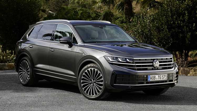 Какова средняя цена нового Volkswagen Touareg в 2025 году?