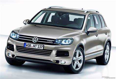 Цена на Volkswagen Touareg с различными типами двигателей