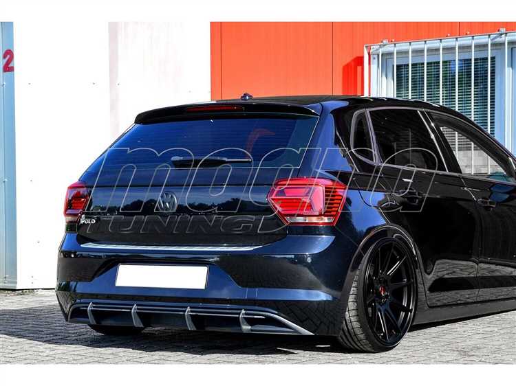 Сколько стоит окрашенный задний бампер для Volkswagen Polo