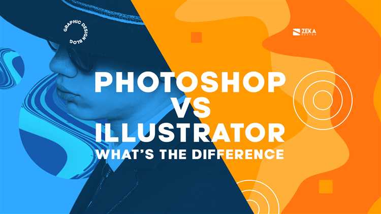 Чем illustrator отличается от photoshop