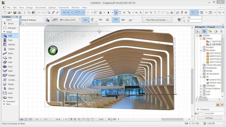 Пользовательские шаблоны и их настройка в Archicad SC