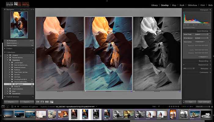 Объединение фотографий из Lightroom в панорамы и HDR через Photoshop