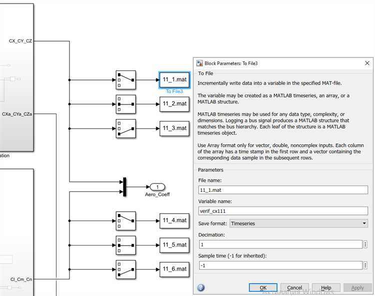 Использование блоков и компонентов для моделирования в Simulink