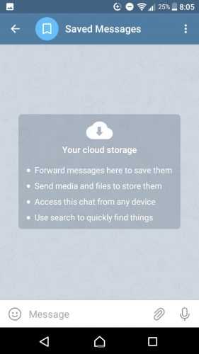 Как использовать saved messages в Telegram: что это такое