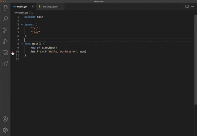 Установка необходимых расширений для Golang в Visual Studio Code