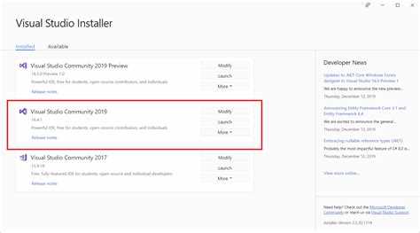 Как добавить библиотеки в visual studio 2019