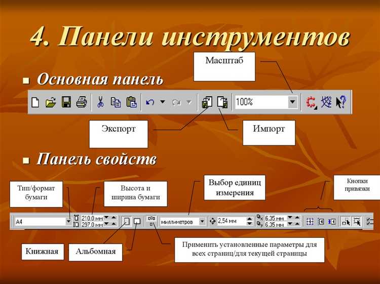 Создание новой пользовательской панели инструментов