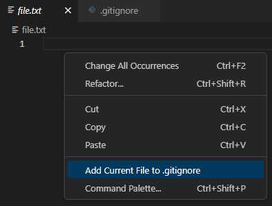 Автоматическое обновление.gitignore для типовых файлов и папок в Visual Studio