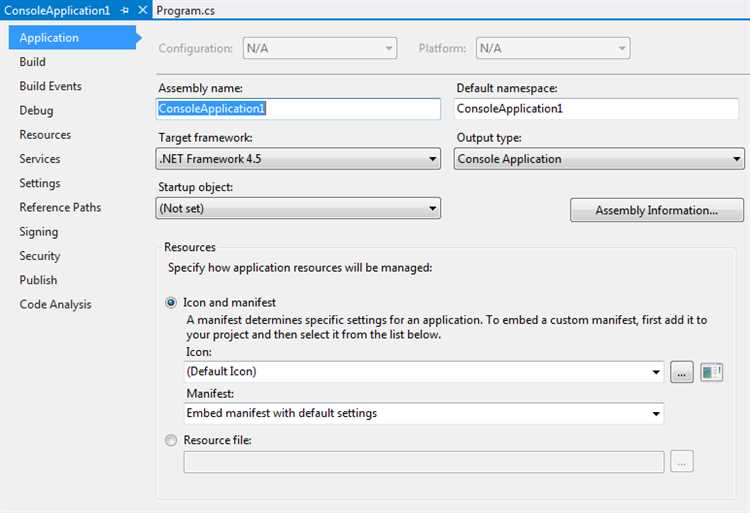 Выбор типа файла для добавления в проект Visual Studio 2019