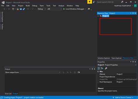 Указание целевой платформы и версии .NET