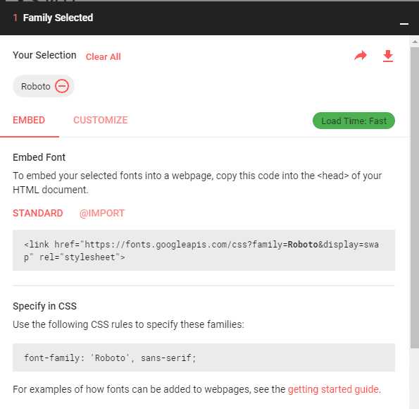 Оптимизация загрузки шрифтов для ускорения работы сайта