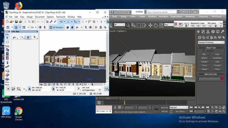 Настройка параметров экспорта в ArchiCAD
