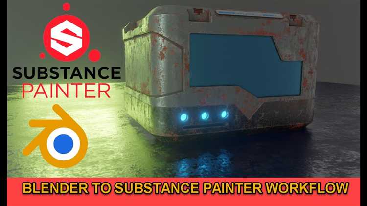 Выбор формата файла для передачи в Substance Painter