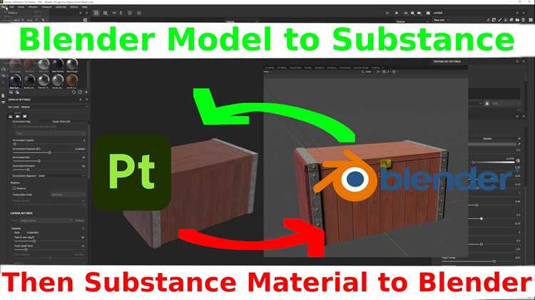 Экспорт текстур и материалов из Blender для Substance Painter