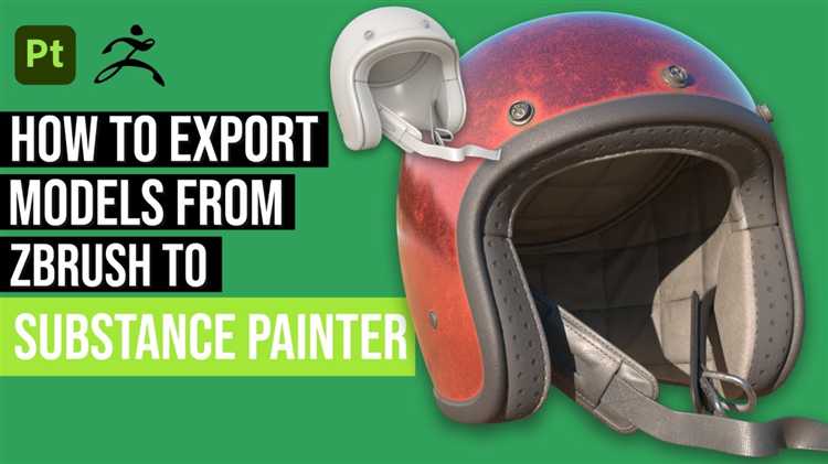 Импорт моделей в Substance Painter с учётом baking-карты