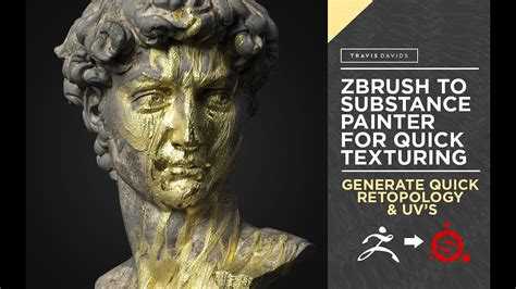Как экспортировать модель из zbrush в substance painter