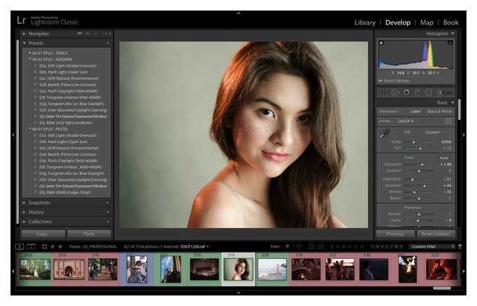 Экспорт пресета в формате.lrtemplate из старых версий Lightroom