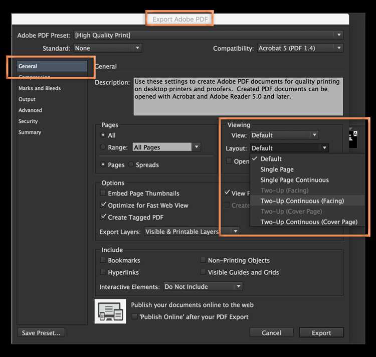 Обработка слоев PDF при импорте в InDesign